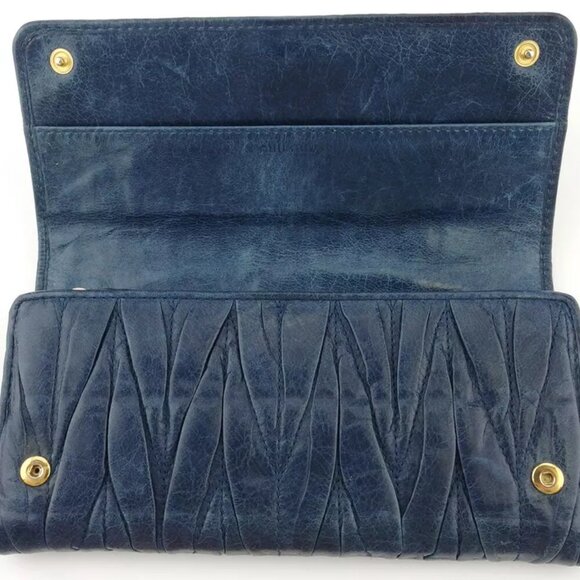 miu miu wallet Materasse leather Authentic used - Picture 5 of 9